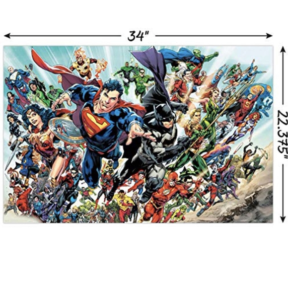 Justice League Rebirth DC Comics Group Officially Licensed New Wall Poster - Picture 4 of 4